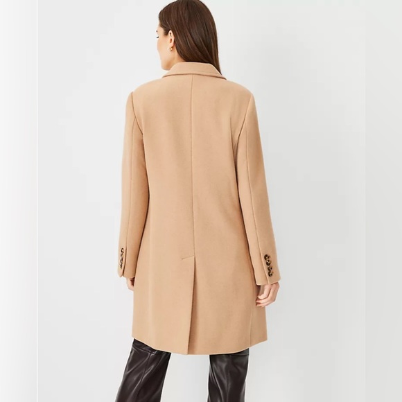 Brand New Wool Blend Ann Taylor Coat, Size XS - Picture 2 of 8
